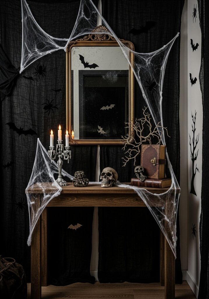 Haunted House-Inspired Backdrop