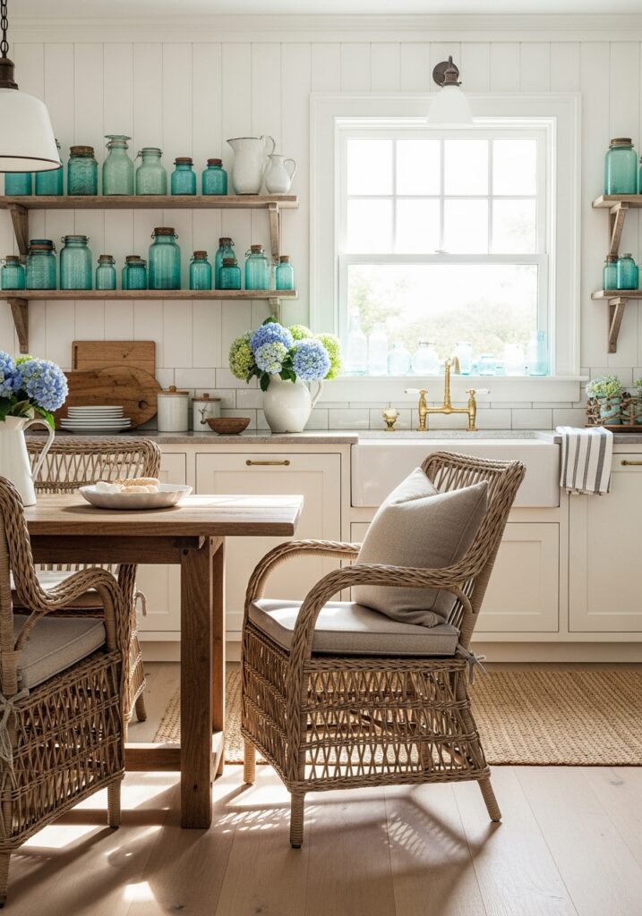 Coastal Farmhouse Decor: Rustic Meets Refreshing