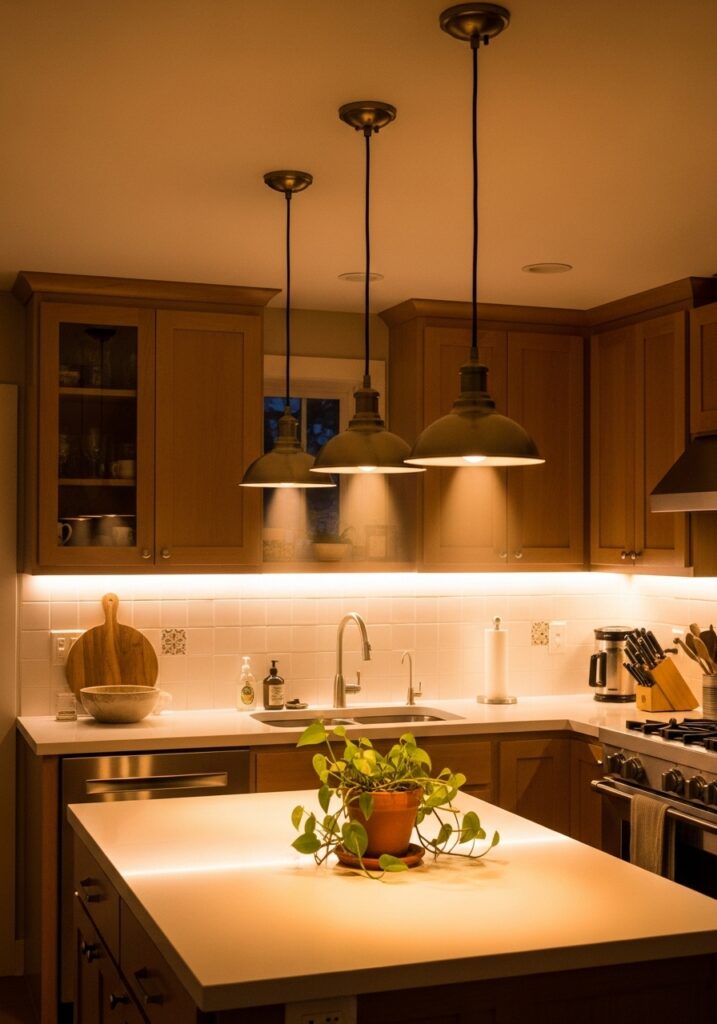 Upgrade Lighting for Instant Warmth