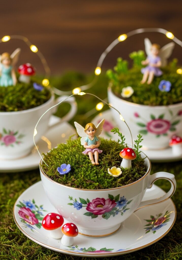 Fairy Garden Teacups
