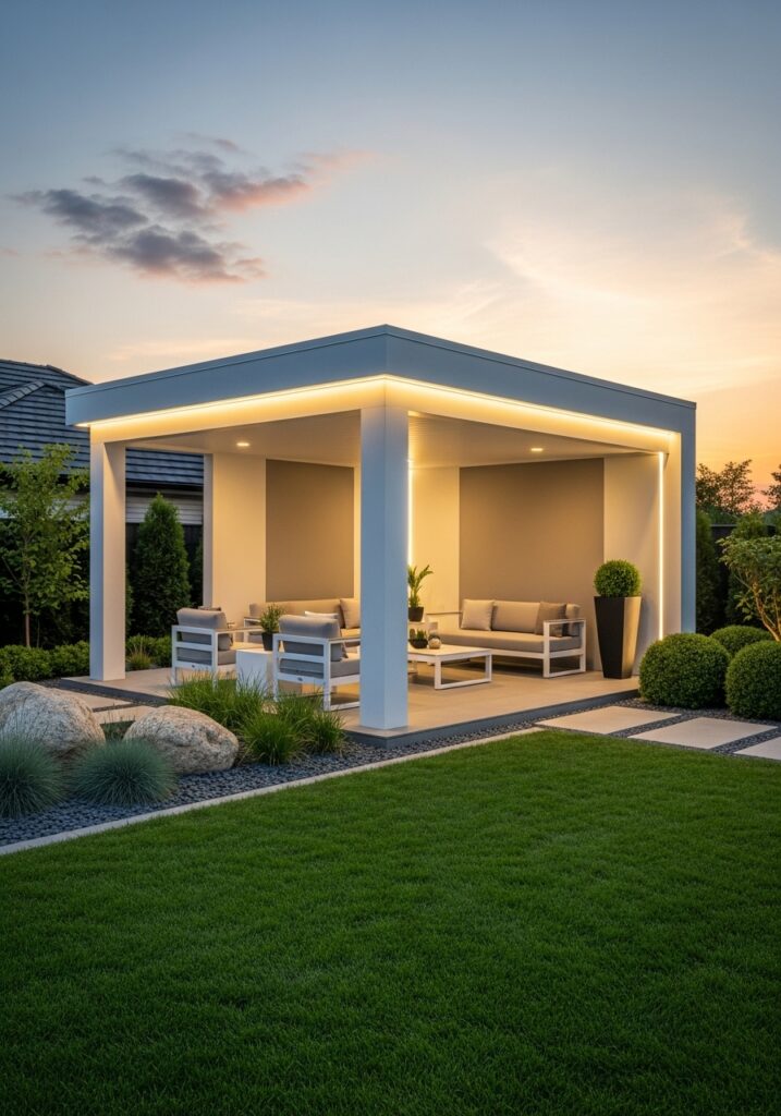 Embrace Modern Backyard Gazebo Designs