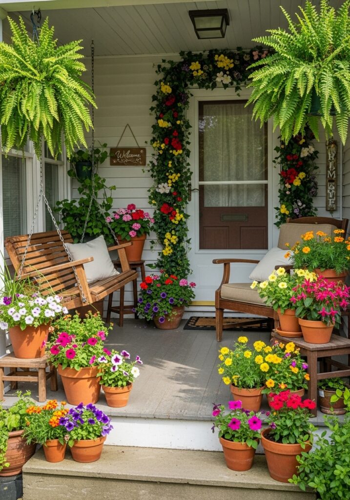 Add Greenery with Potted Plants