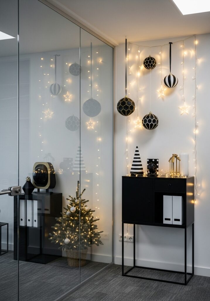 Modern Office Holiday Decorations — Sleek and Trendy