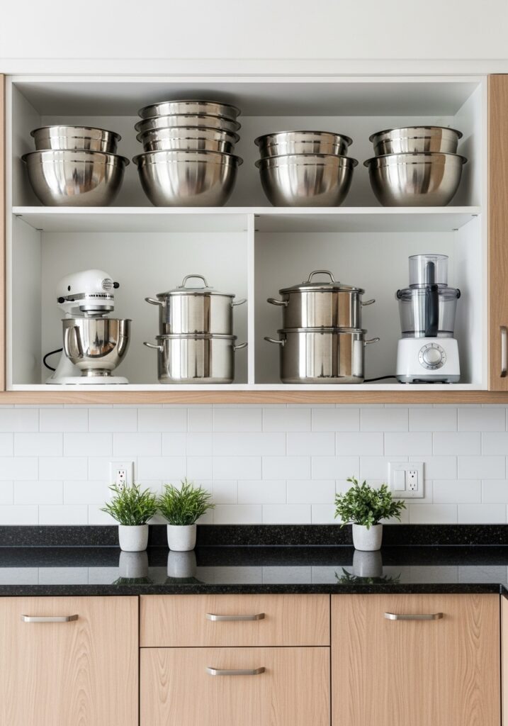 Store Infrequently Used Kitchenware