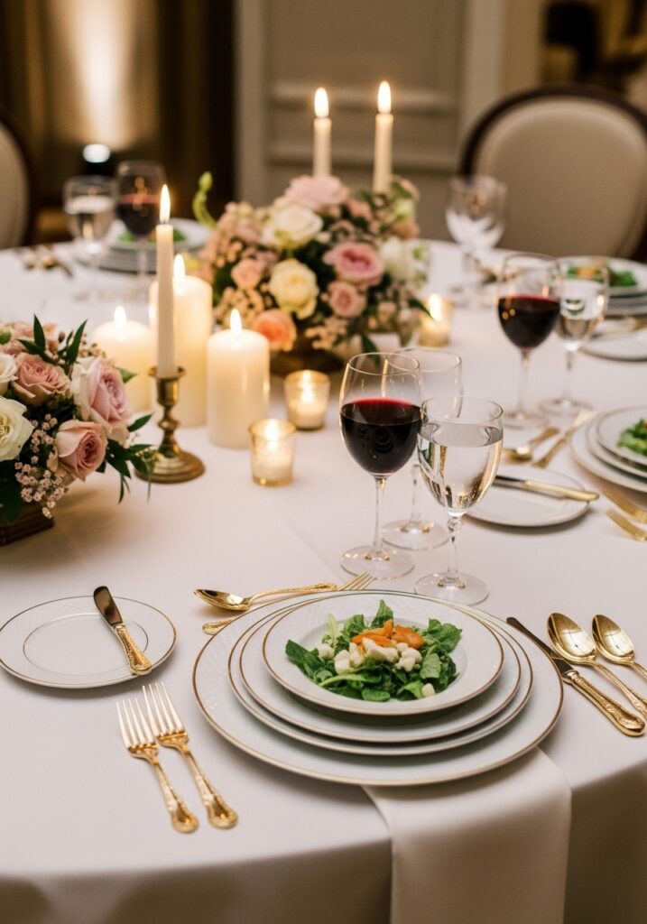 Elegant Dining Table Setup Inspiration