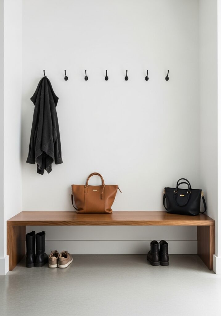 Minimalist Garage Entry Design