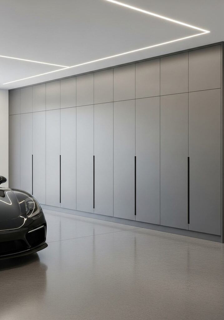 Add Cabinets for a Clean Look