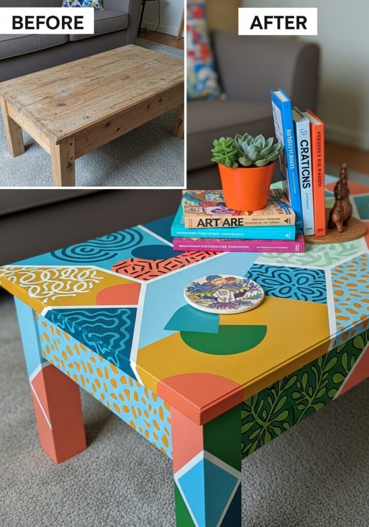 Creative DIY Coffee Table Makeovers