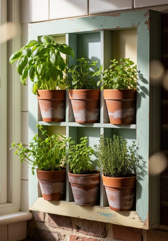 Design a Mini Herb Garden Frame