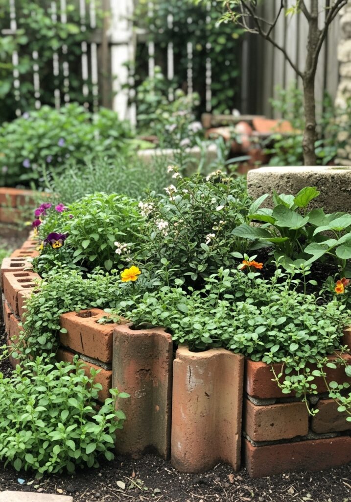 Old Roof Tiles or Bricks Repurposed