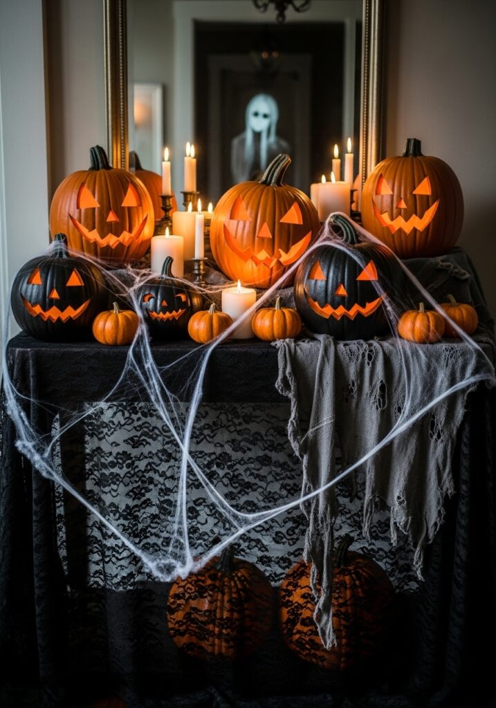 Layer Spooky Hallway Table Decorations