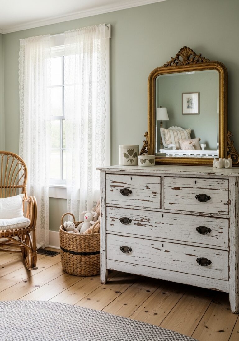 Mix Rustic and Vintage Elements