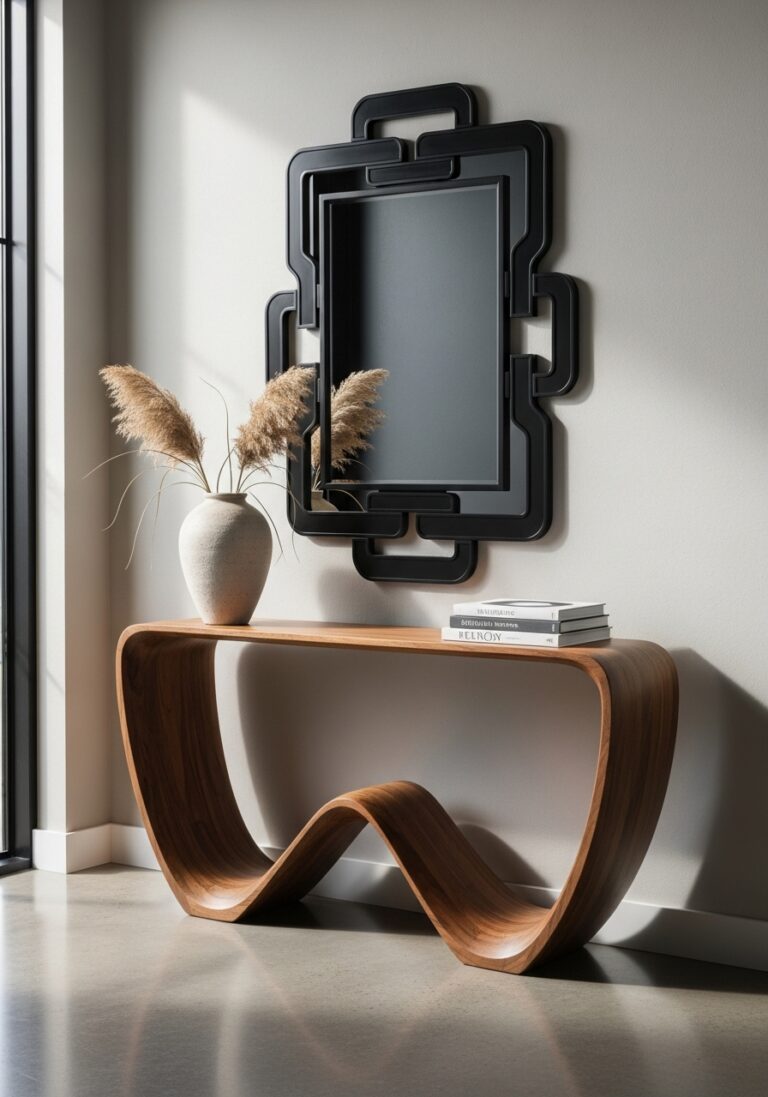 Console and Mirror Combinations