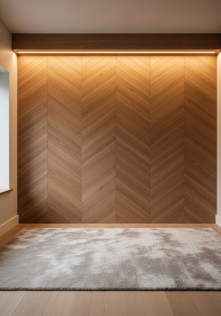 Try a Classic Chevron or Herringbone Pattern