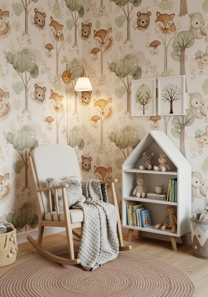 Baby Room Wallpaper Ideas for a Cozy Corner