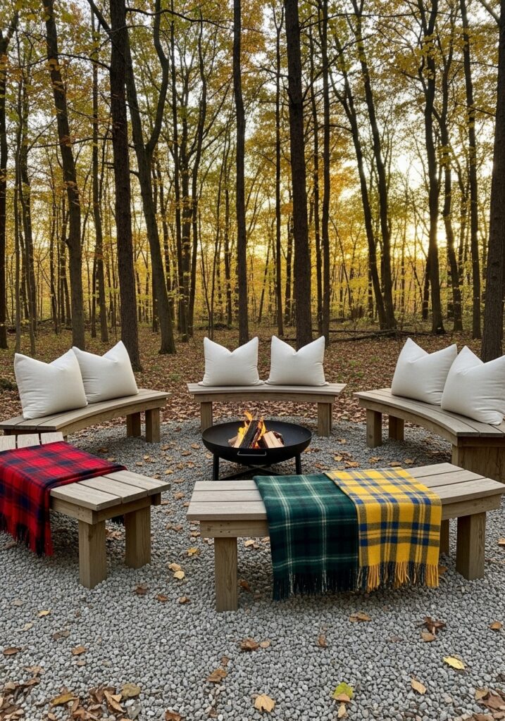 Rustic Outdoor Seating Ideas with Character