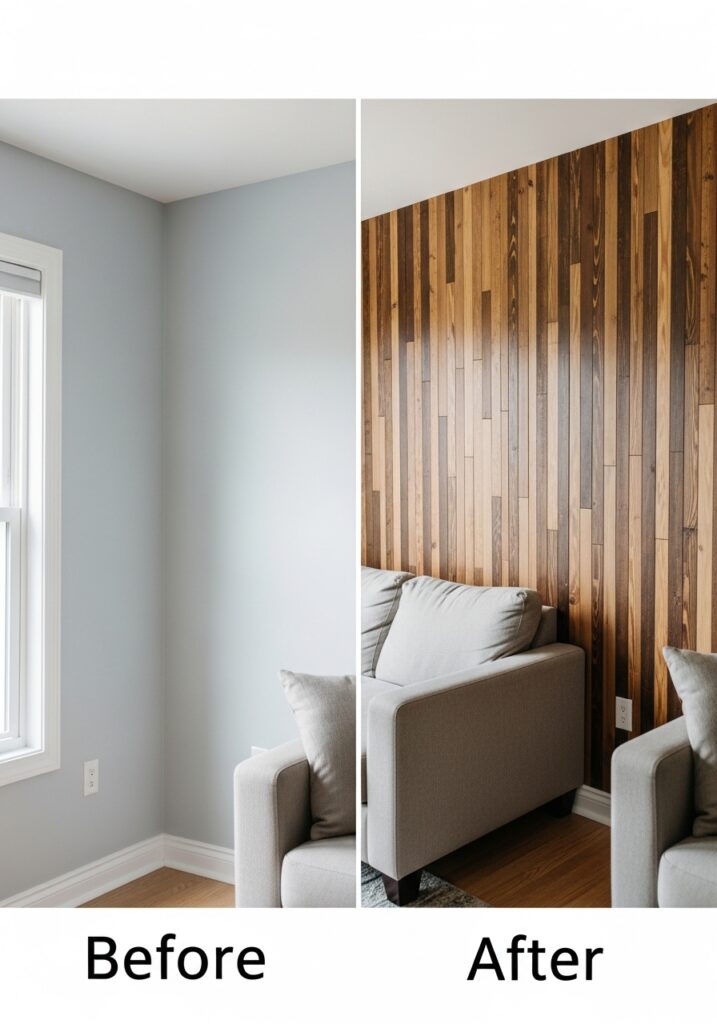 DIY Wood Accent Wall Projects