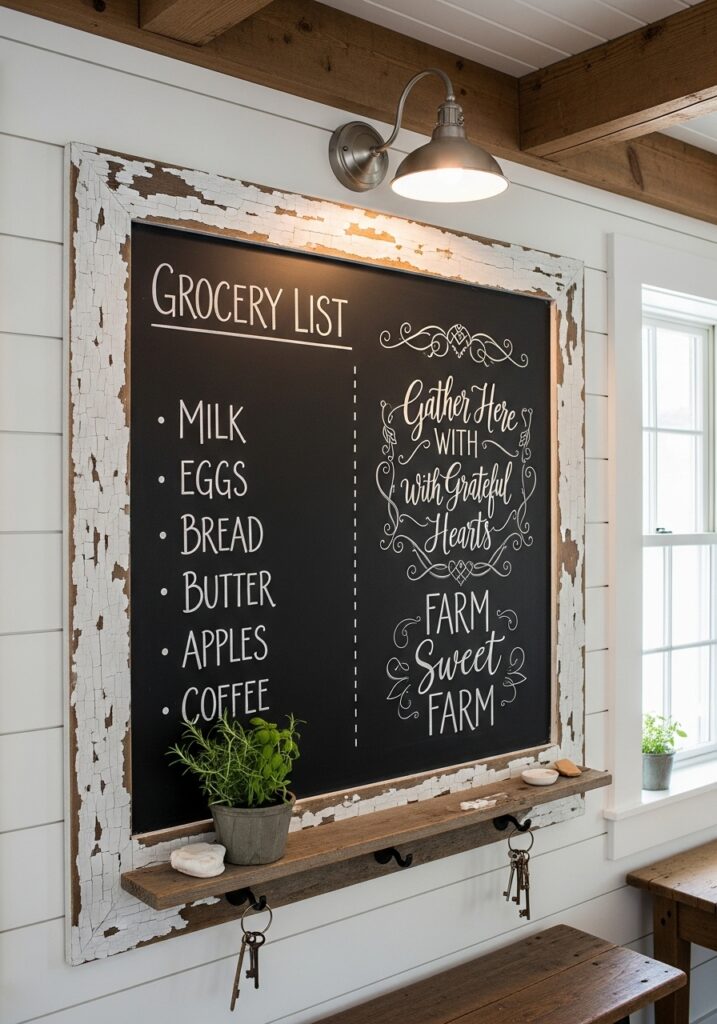 Create a Farmhouse-Style Chalkboard