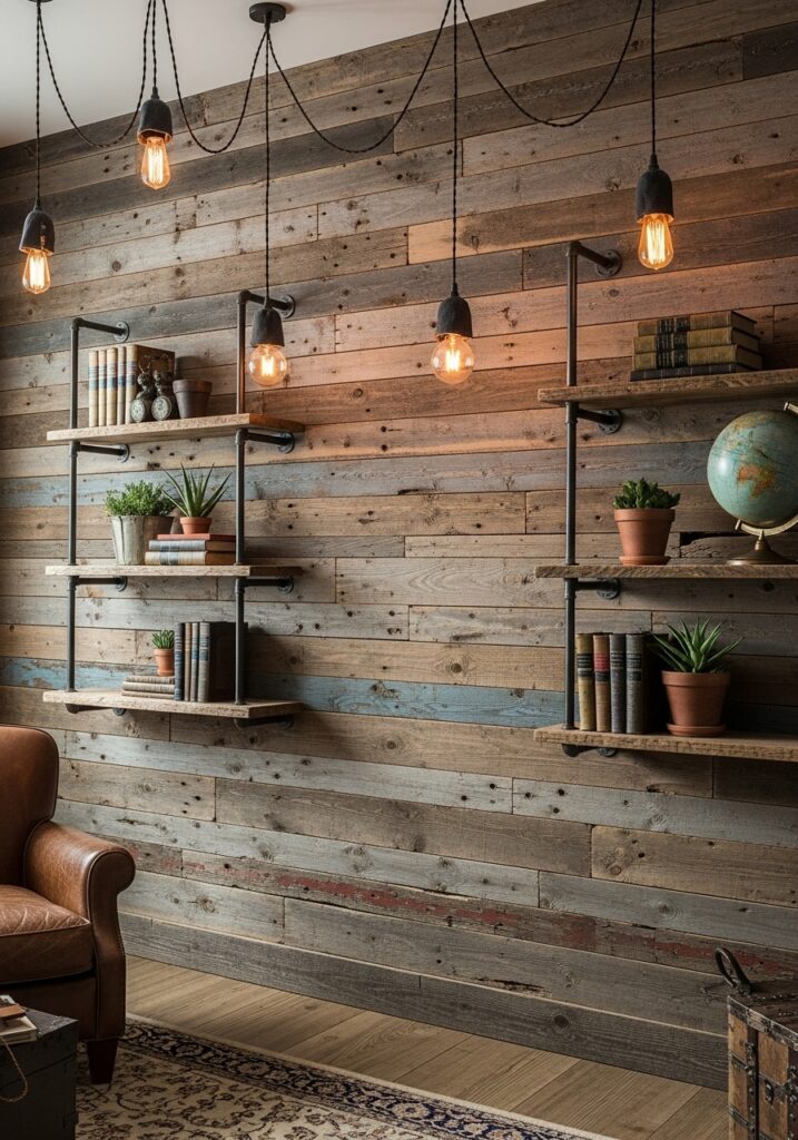Create a Reclaimed Wood Wall Design