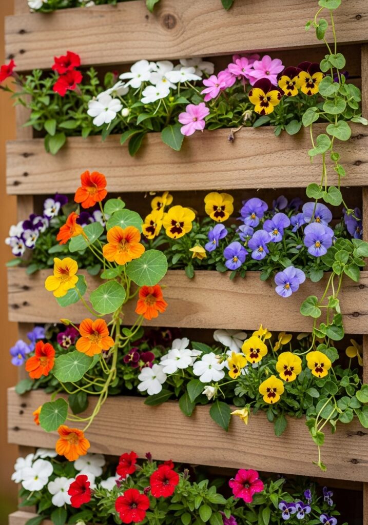 Vertical Flower Wall