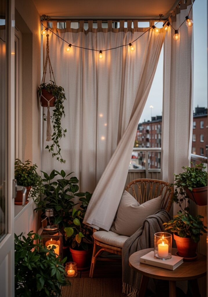 Install Outdoor Curtains