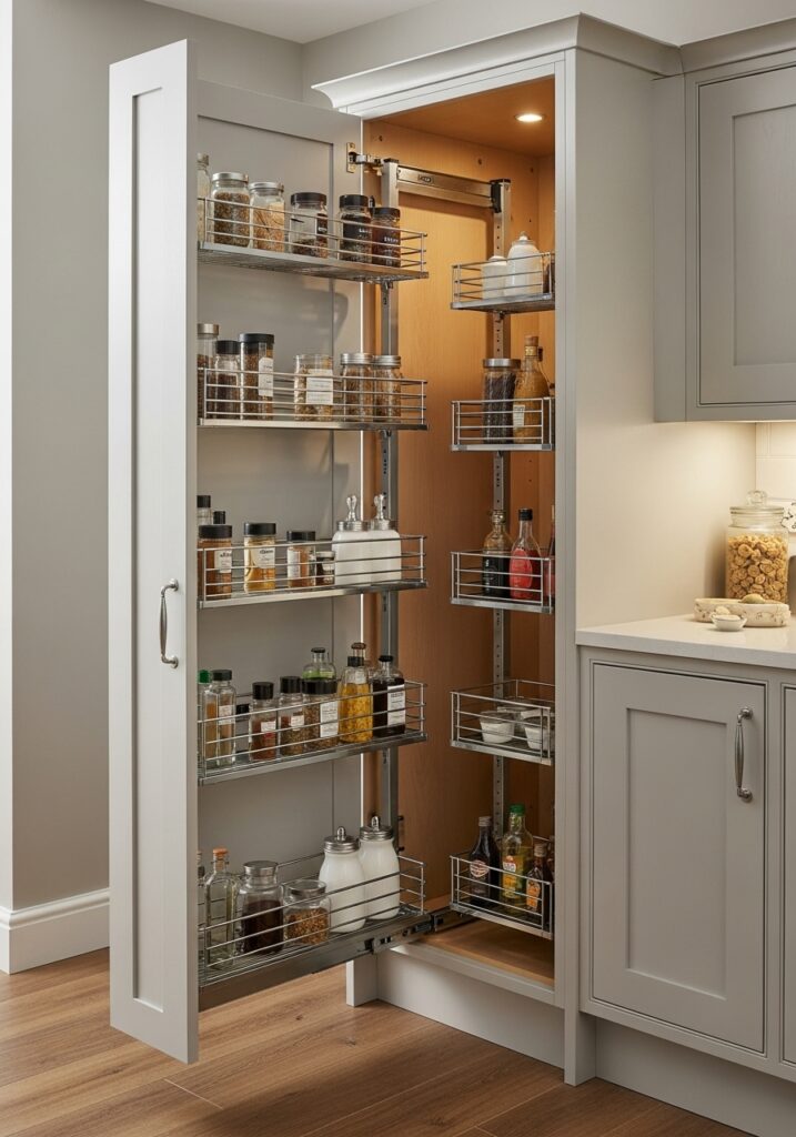 The Skinny Pull-Out Pantry