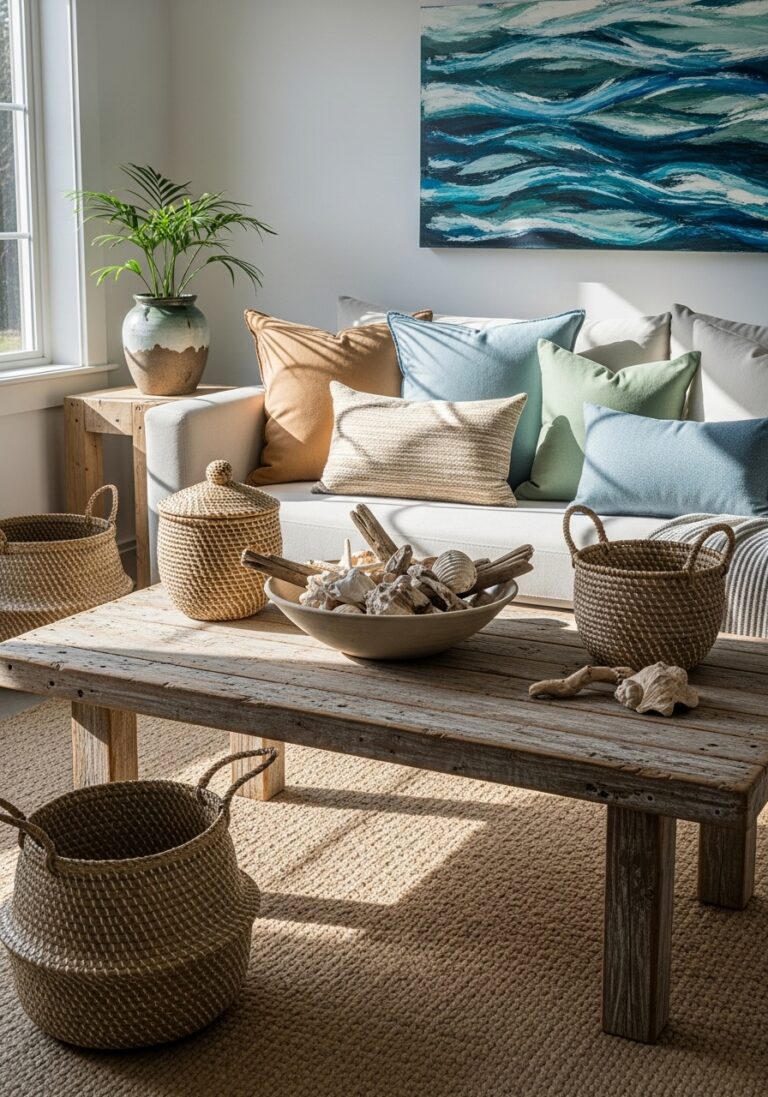 Sustainable and Ethical Coastal Decor