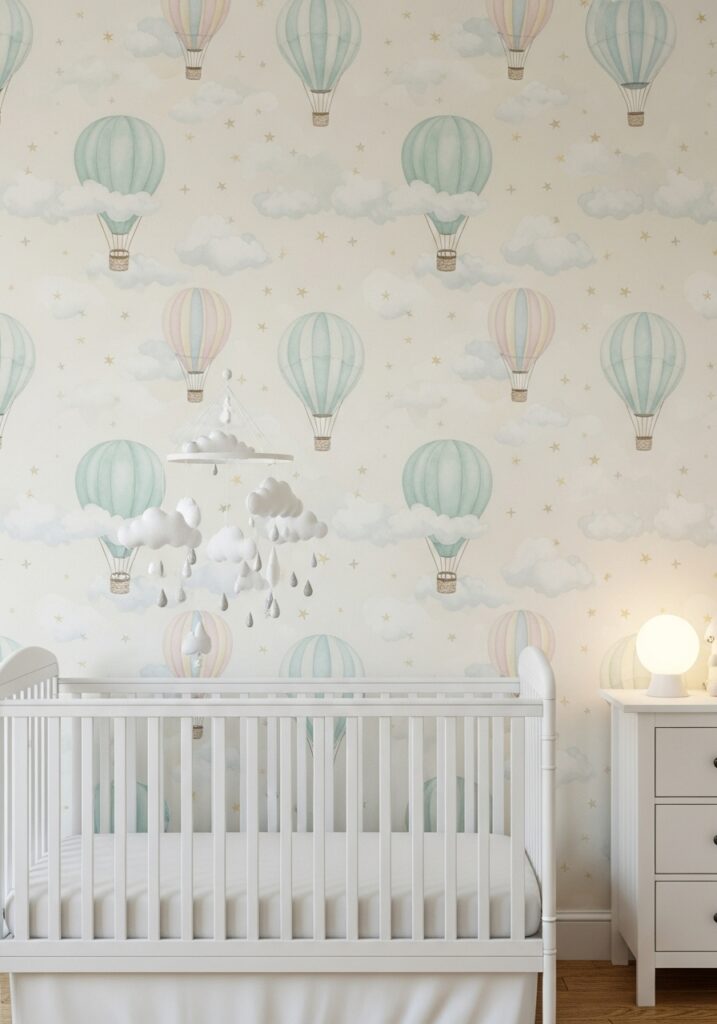 Whimsical Nursery Wallpaper: The Storybook Magic