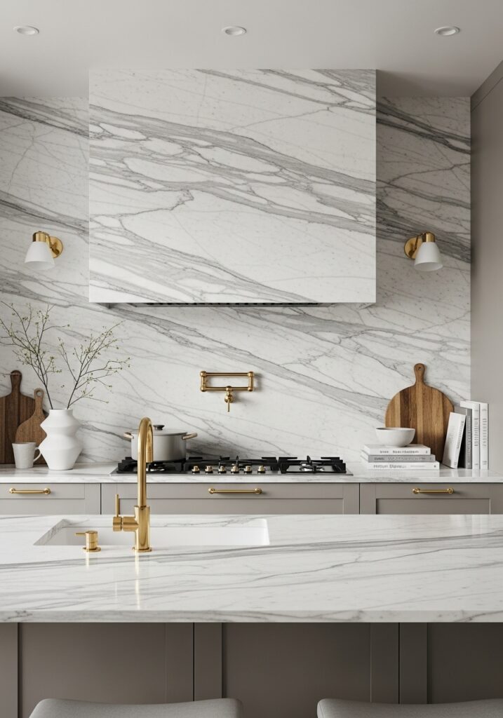 Minimalist Marble or Quartz Slabs
