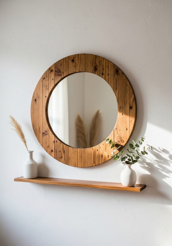 DIY Framed Mirrors