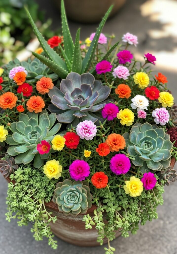 Succulent & Flower Mix
