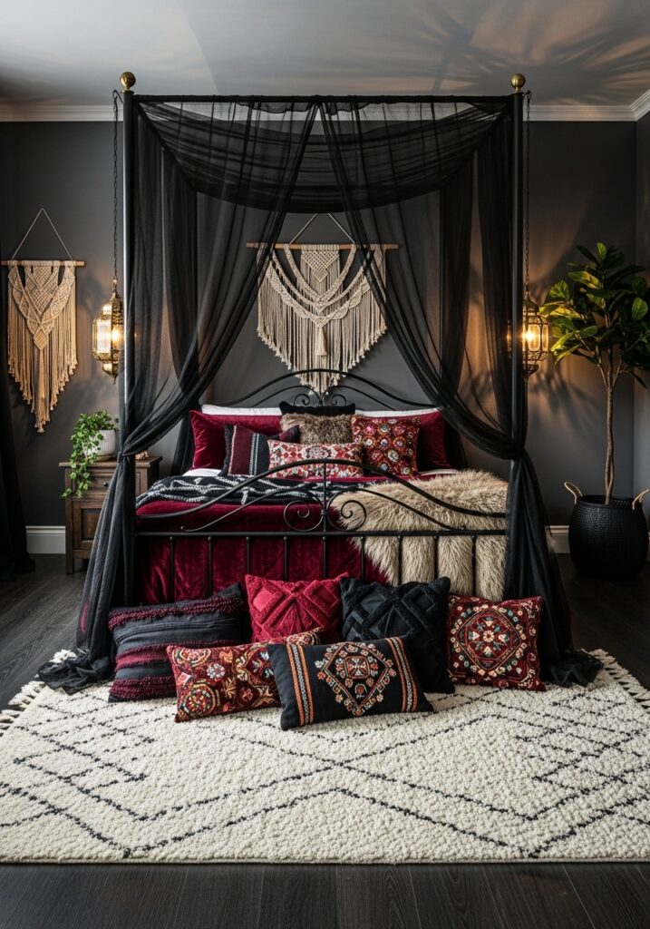The Dramatic Canopy Bed