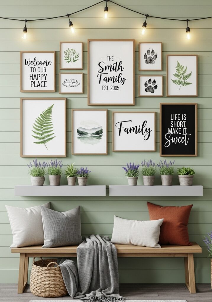 Add Personality with Art or Signage