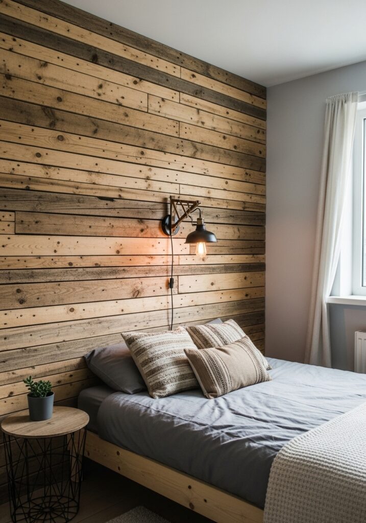 Reclaimed Pallet Wall