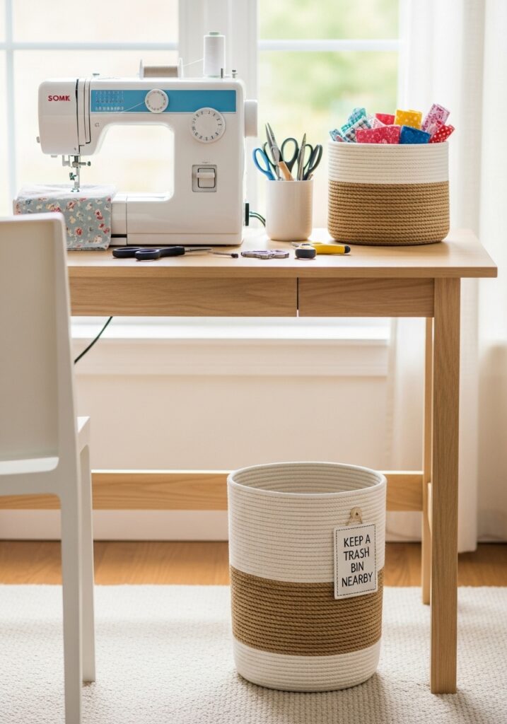 Keep a Trash Bin Nearby