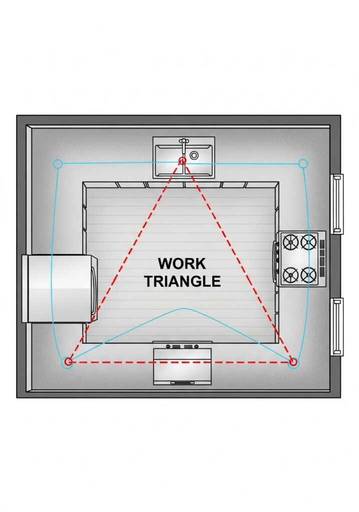 Master the "Work Triangle"
