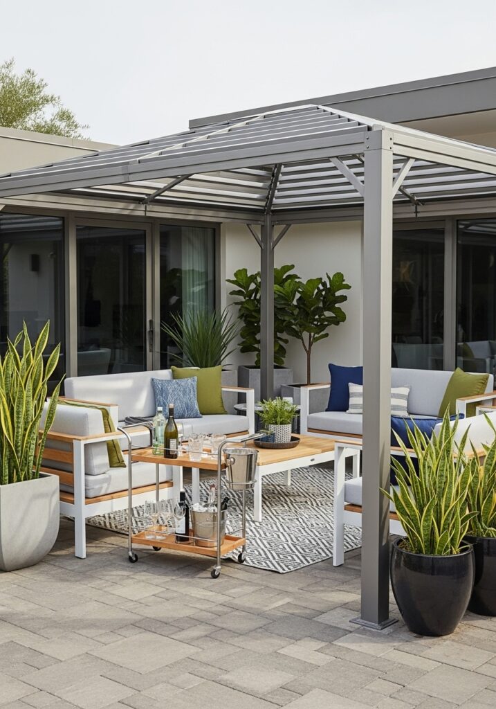 Experiment with Contemporary Patio Gazebo Designs