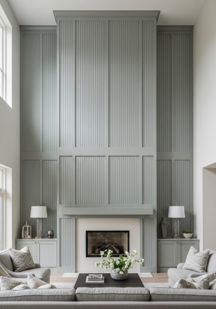 Floor-to-Ceiling Feature