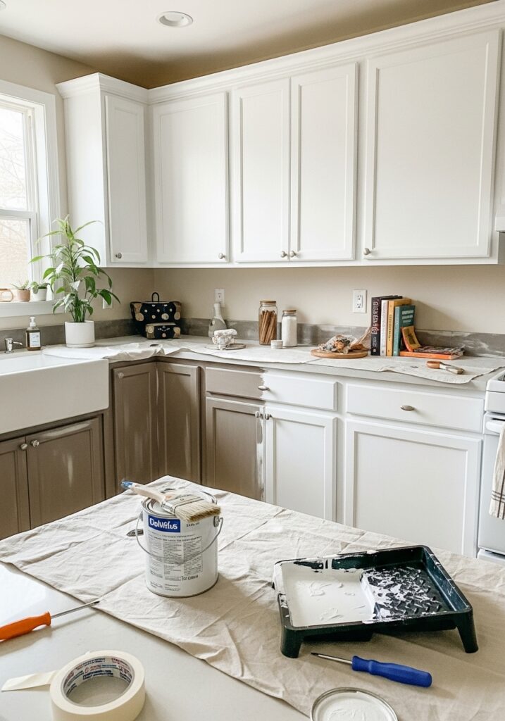Give Your Cabinets a Fresh Coat of Paint