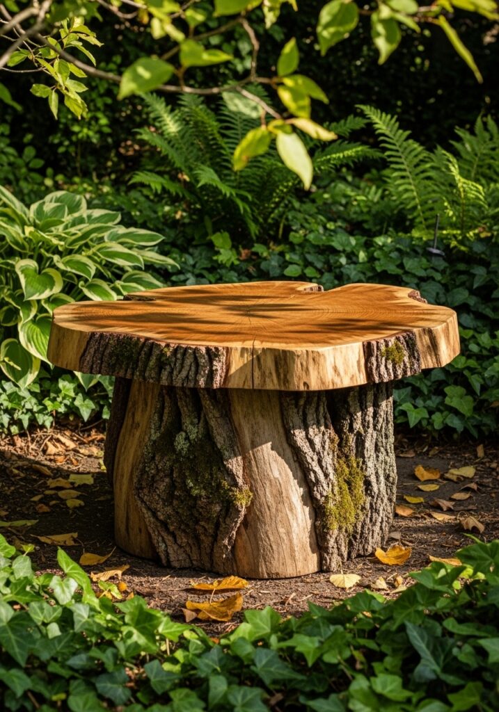 Tree Stump Table