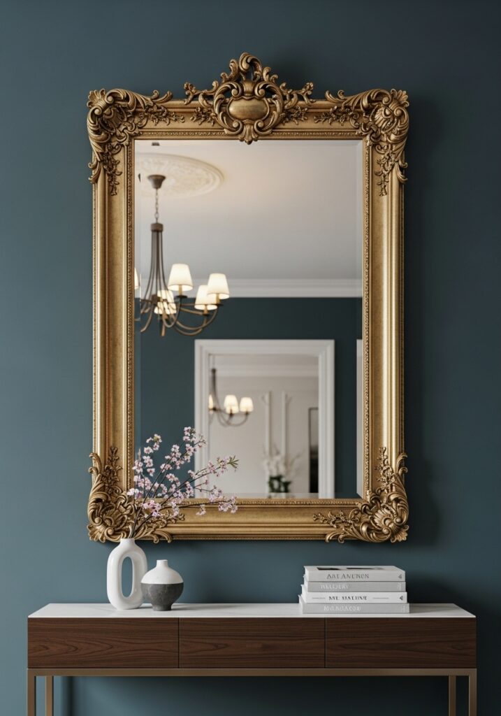 Create a Focal Point with Statement Mirrors