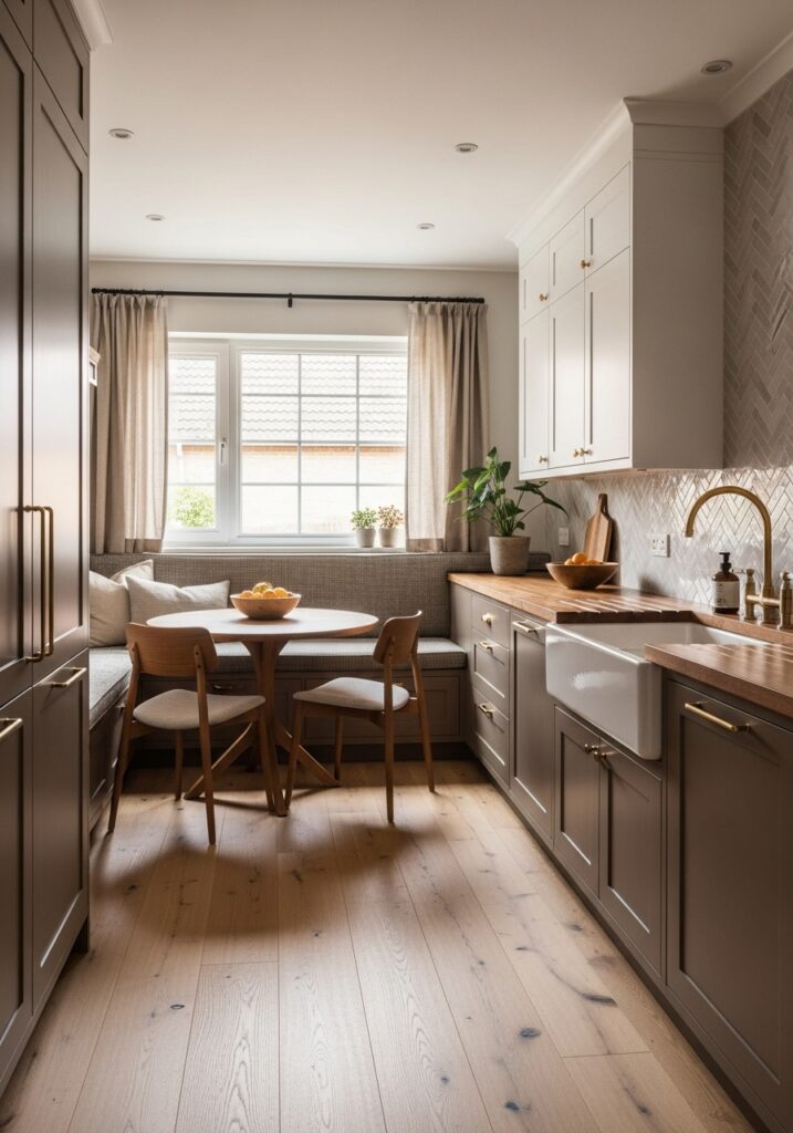 Kitchen and Dining: A Taste of Warm Elegance