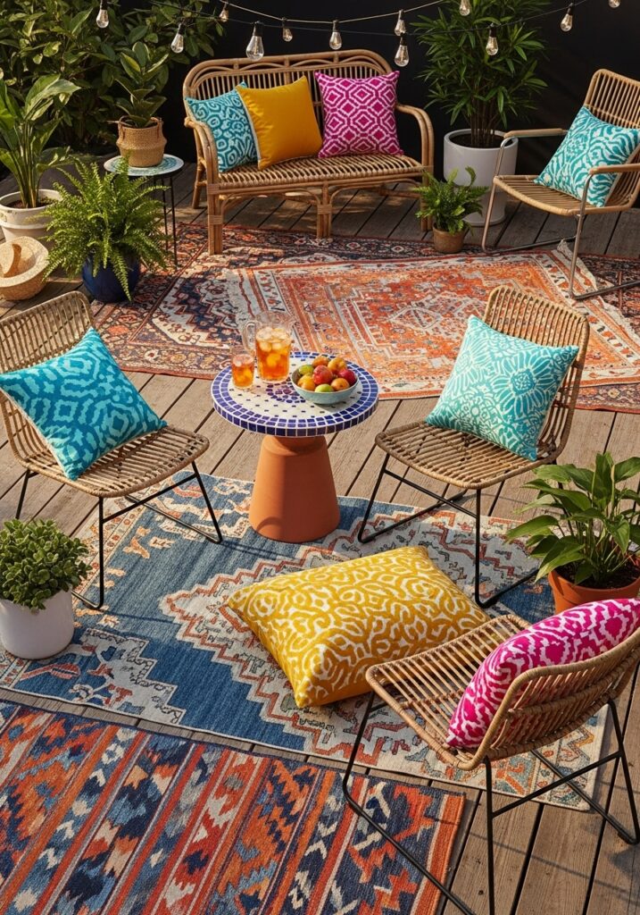 Mix-and-Match Patio Seating Inspiration