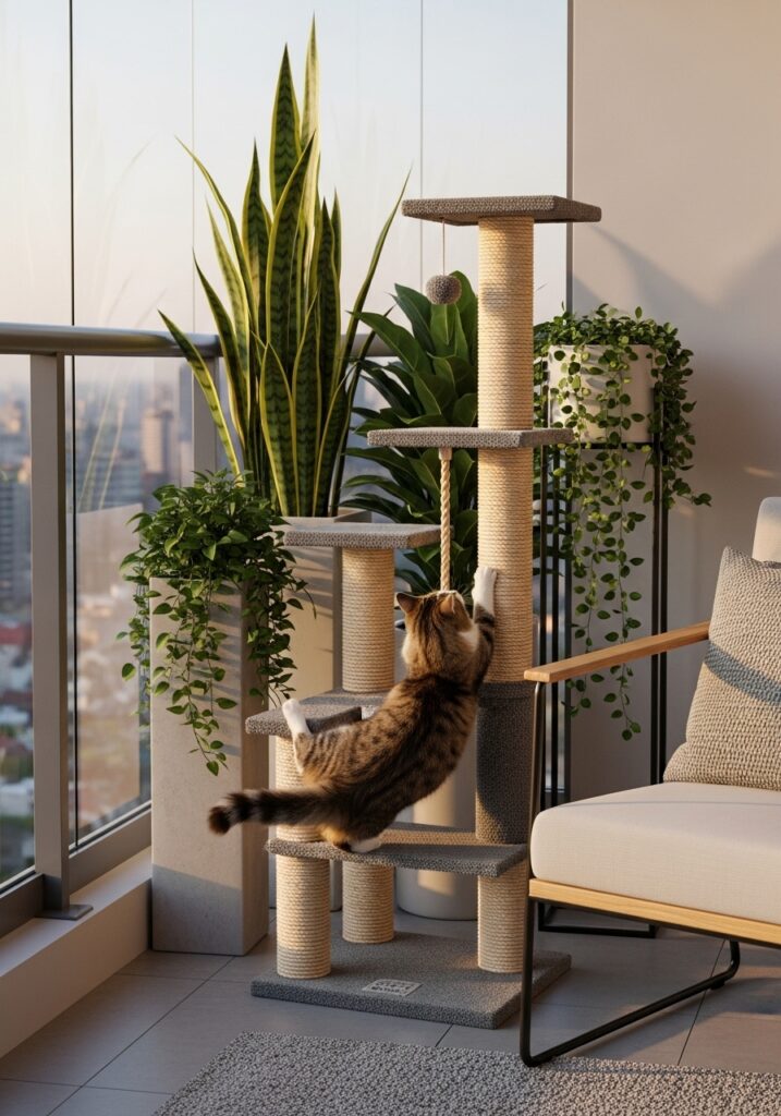 Incorporate Scratching Posts