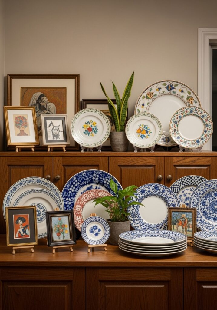 Add Artwork or Decorative Plates