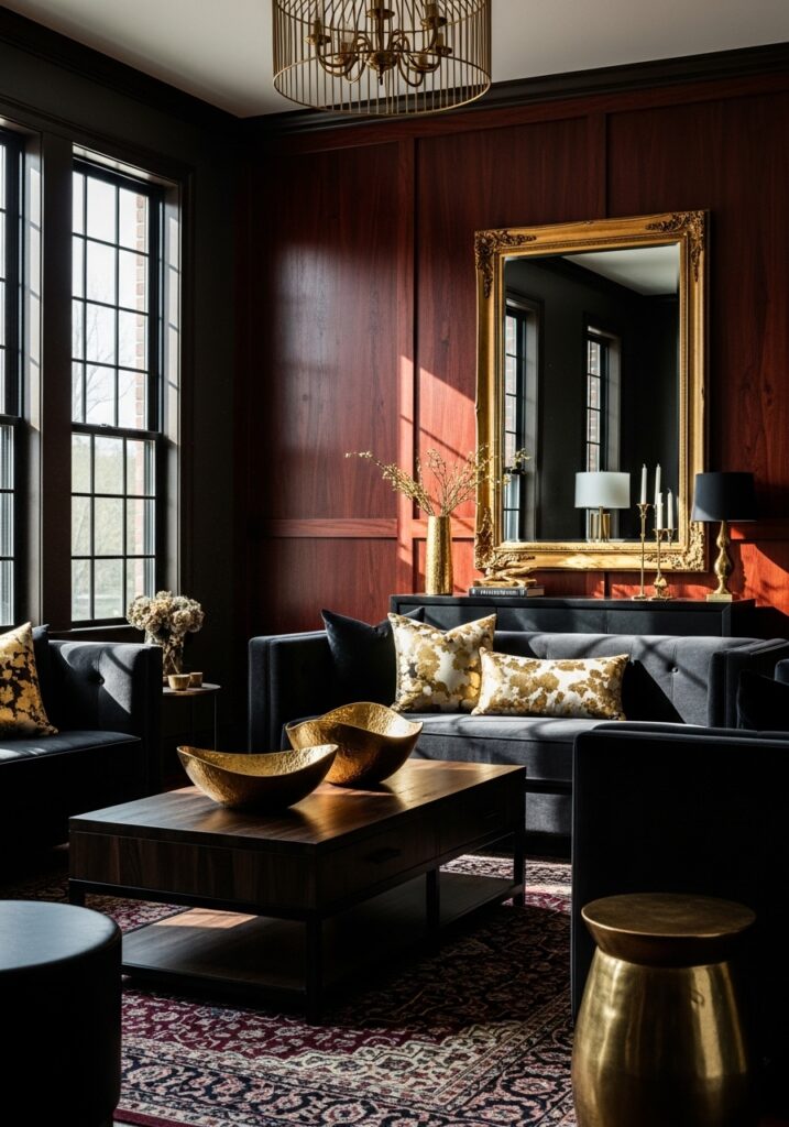 Use Dark Wood for Drama