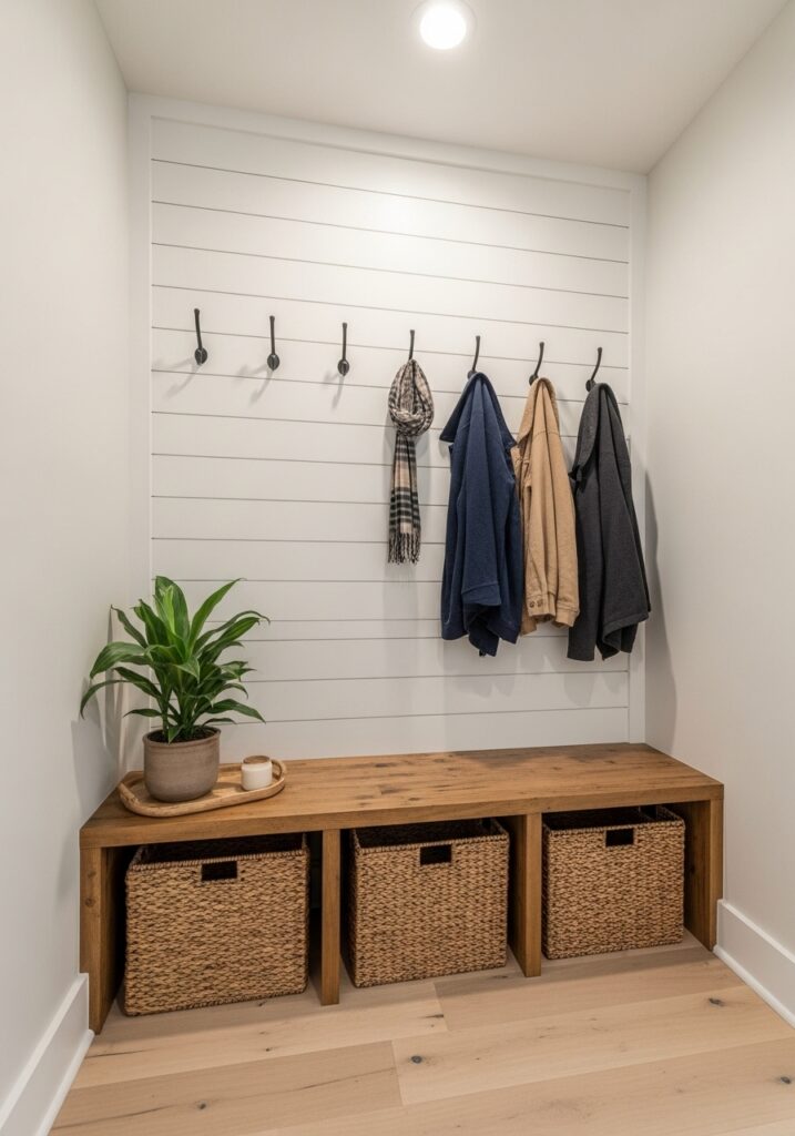 Think Beyond the Closet — Create a Mini Mudroom