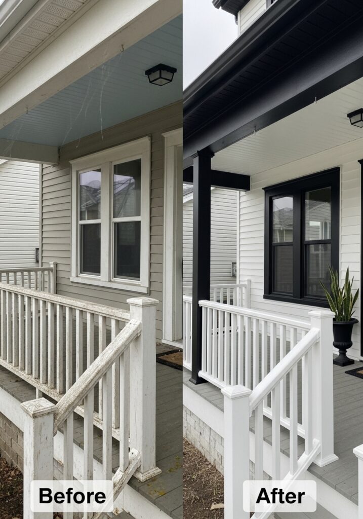 Refresh Your Railings and Trim