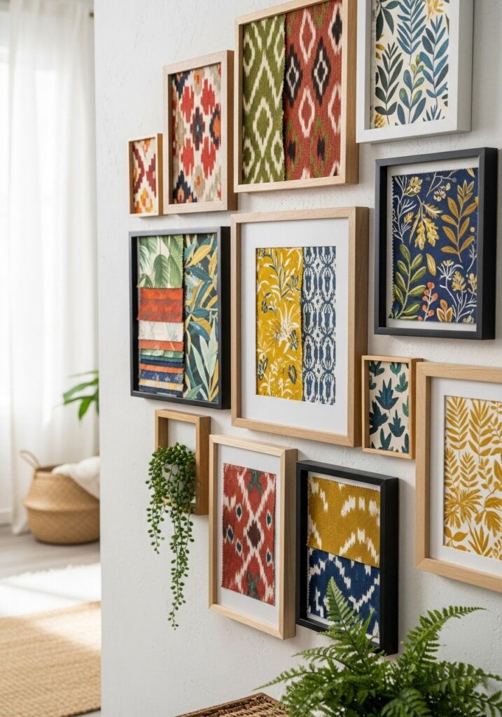 Frame Your Favorite Fabric or Wallpaper Samples