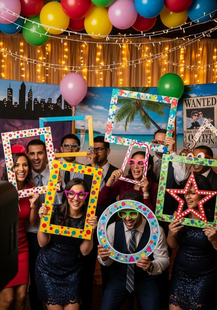 Repurpose into Photo Booth Props